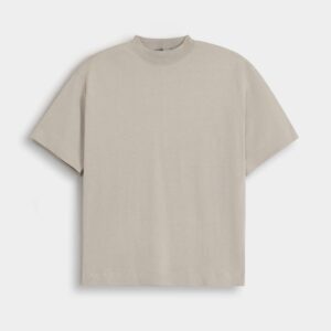 basic beige tee
