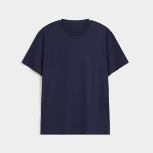 basic blue t shirt